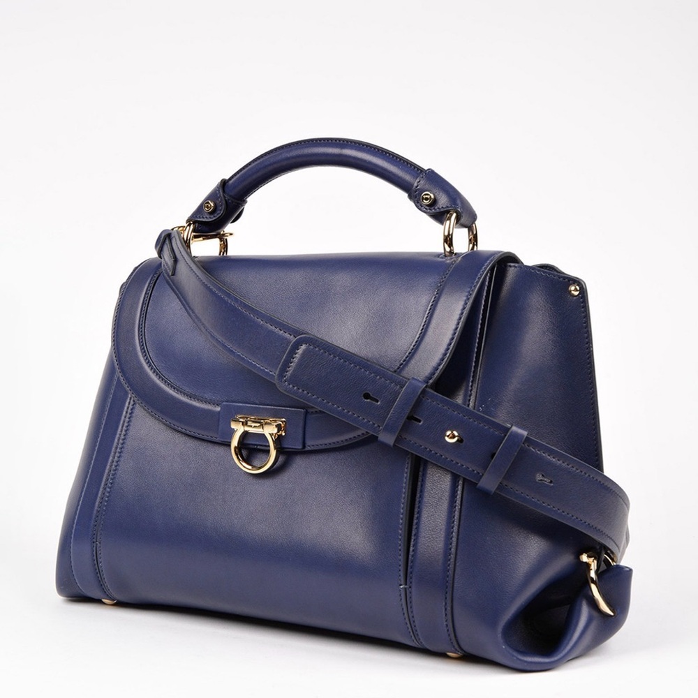 Salvatore Ferragamo Soft Sofia Leather Handbag - Picture 2 of 11